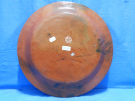 art nr: 704 vintage aardenwerken schaal van Sasak Pottery