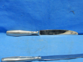 art nr: 767 vintage zilver setje messen