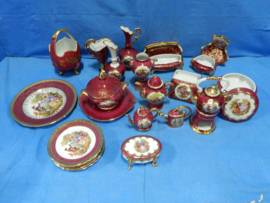 art nr: 408 antiek set Limoges a 20 stuks