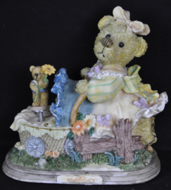 art nr: 1570 vintage Cherished Teddies speeldoosje