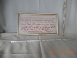 art: 524 vintage geborduurde schilderijenlijst