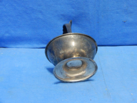 art nr: 734 antiek zilver bonbon mandje met lepel