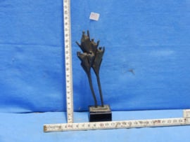 art nr: 753 vintage bronzen kunstwerkje