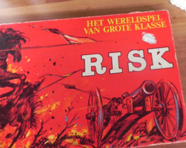 art nr: 154 vintage Bordspel Risk van clipper rode doos