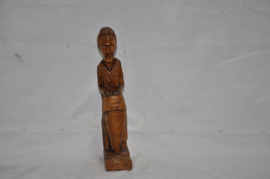 art nr: 919 vintage handgesneden beeldje uit Haïti