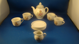 art nr: 114 vintage kinders theeservies