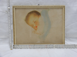 art nr: 664 vintage prentje van Bessy Pease Gutman