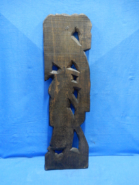 art nr: 705 vintage houtsnijwerk uit Burundi