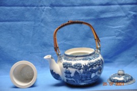 art nr 133 delfts blauwe theepot