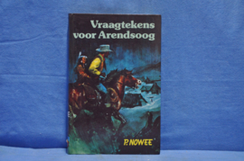 art nr: 882vintage boek, vraagtekens voor arendsoog