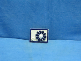 art nr: 1455 vintage Delft Blauw lucifer doosje