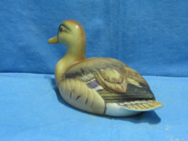art nr: 1469 vintage porseleinen Akita eend van Mallard Duck