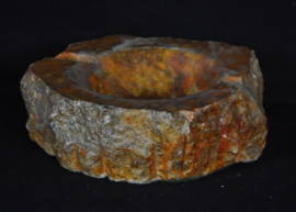 art nr: 1571 vintage grote marmeren asbak