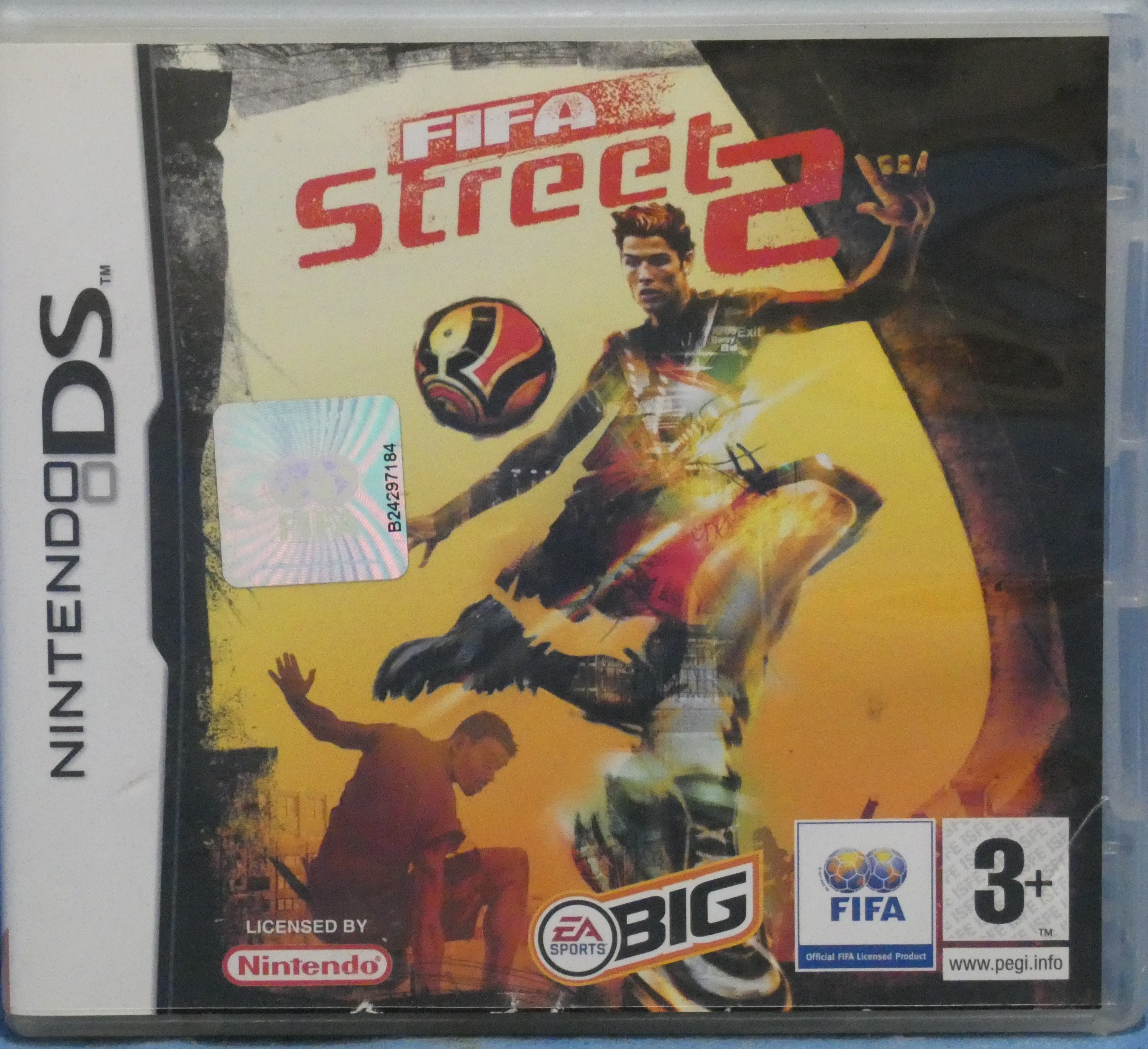art nr: 1203 vintage Nintendo DS spel van FIFA Street 2