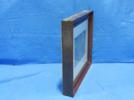 art nr: 606 vintage 3D schilderij met een keukenafbeelding uit 1700