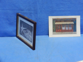 art nr: 619 vintage foto verwisselbare fotolijst