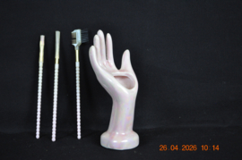 art nr: 153 vintage make-up hand met wimper extension