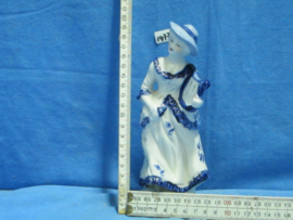 art nr: 1477 vintage Delft Blauw porseleinen beeldje