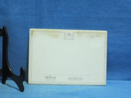 art nr: 1446 vintage Villeroy en Boch porseleinen VilboCard