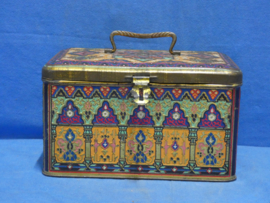 art nr: 1310 vintage blikken Cote D'or kist