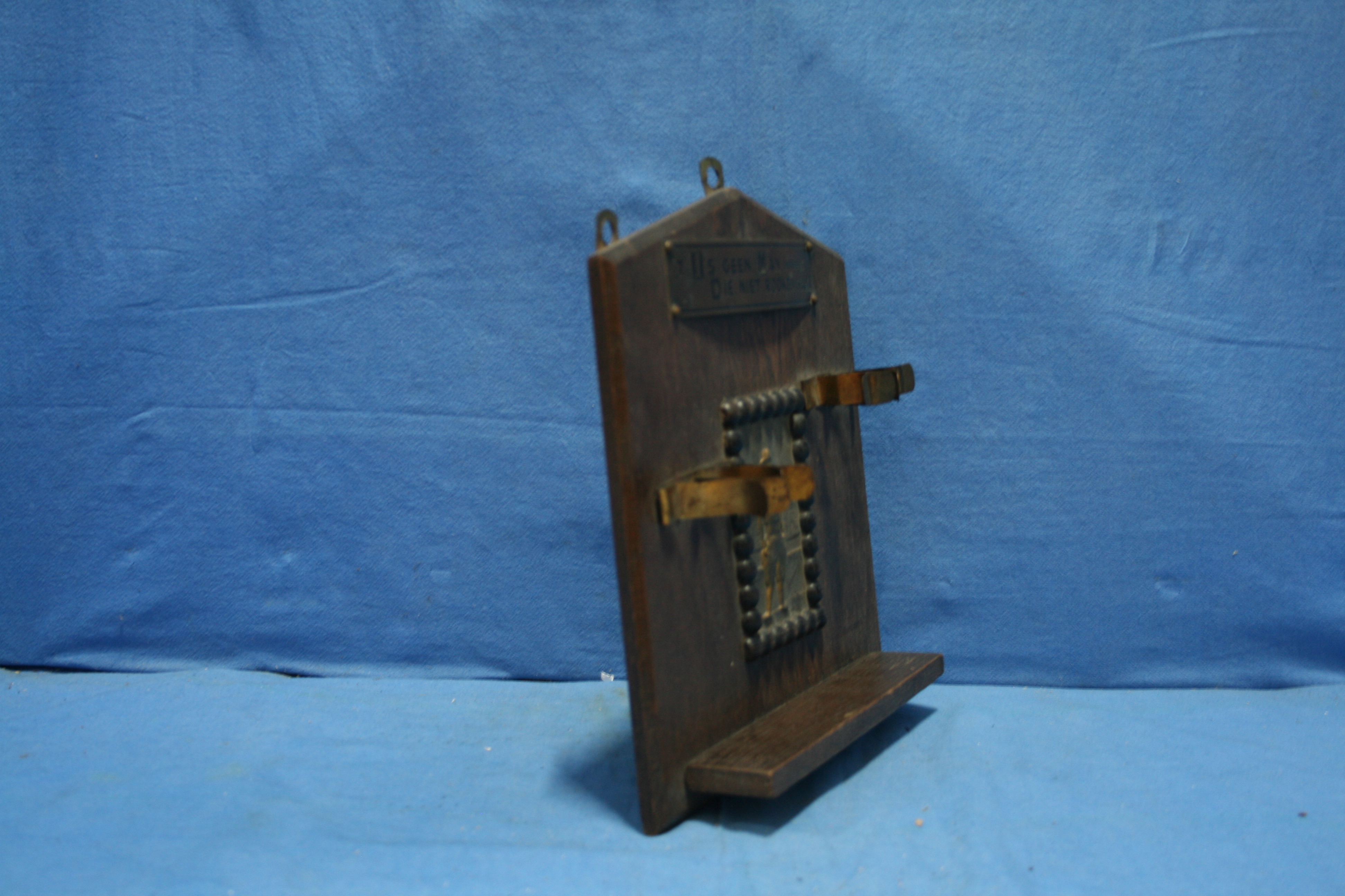 art nr: 1165 vintage eiken pijpen bord