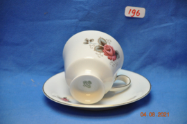 art nr: 196 vintage Bavaria kop en schotel