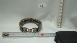 art nr: 36 antieke zilveren armband