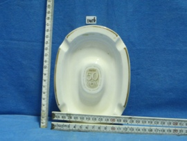 art nr: 1456 vintage keramieken asbak van Caltex