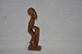 art nr: 919 vintage handgesneden beeldje uit Haïti