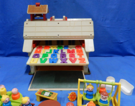 art nr: 737 vintage Fisher Price woonhuis
