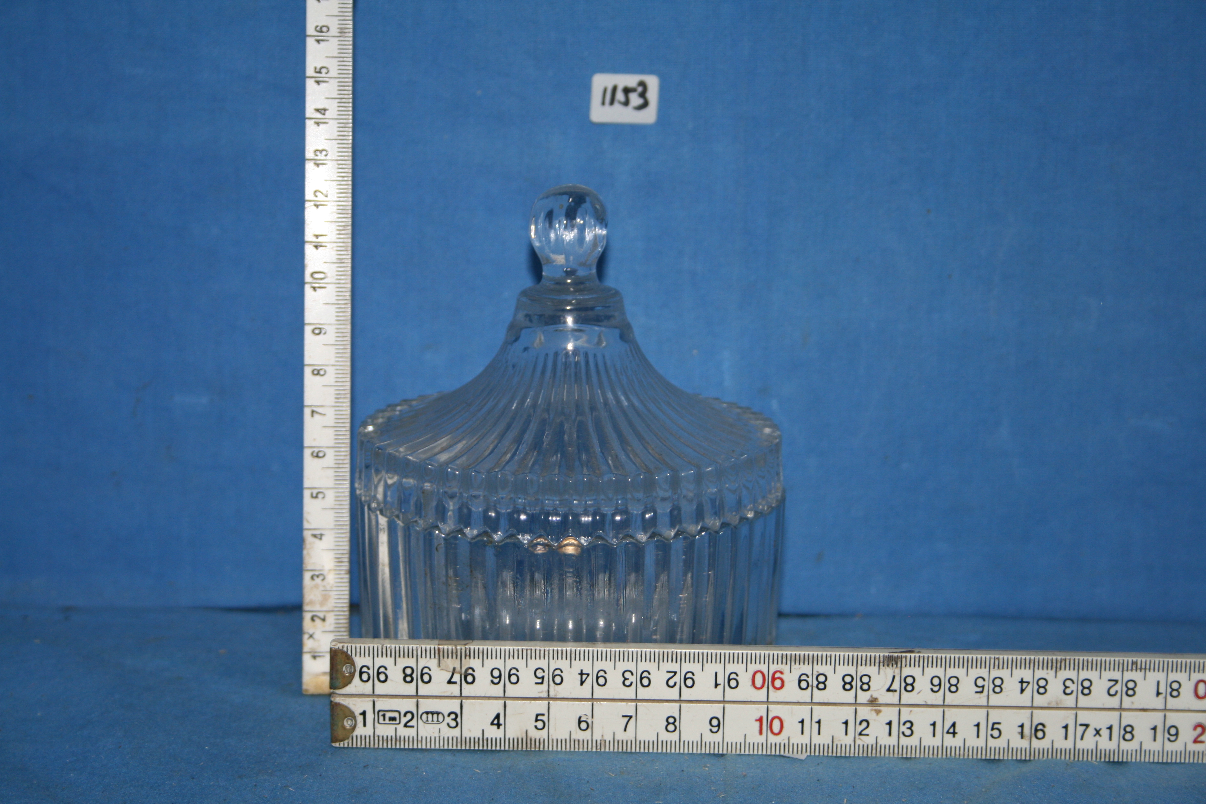 art nr: 1153 vintage decoratieve bonbon pot met deksel