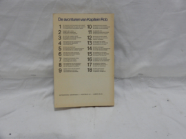 art nr: 1001 vintage boek uit de serie van Kapitein Rob