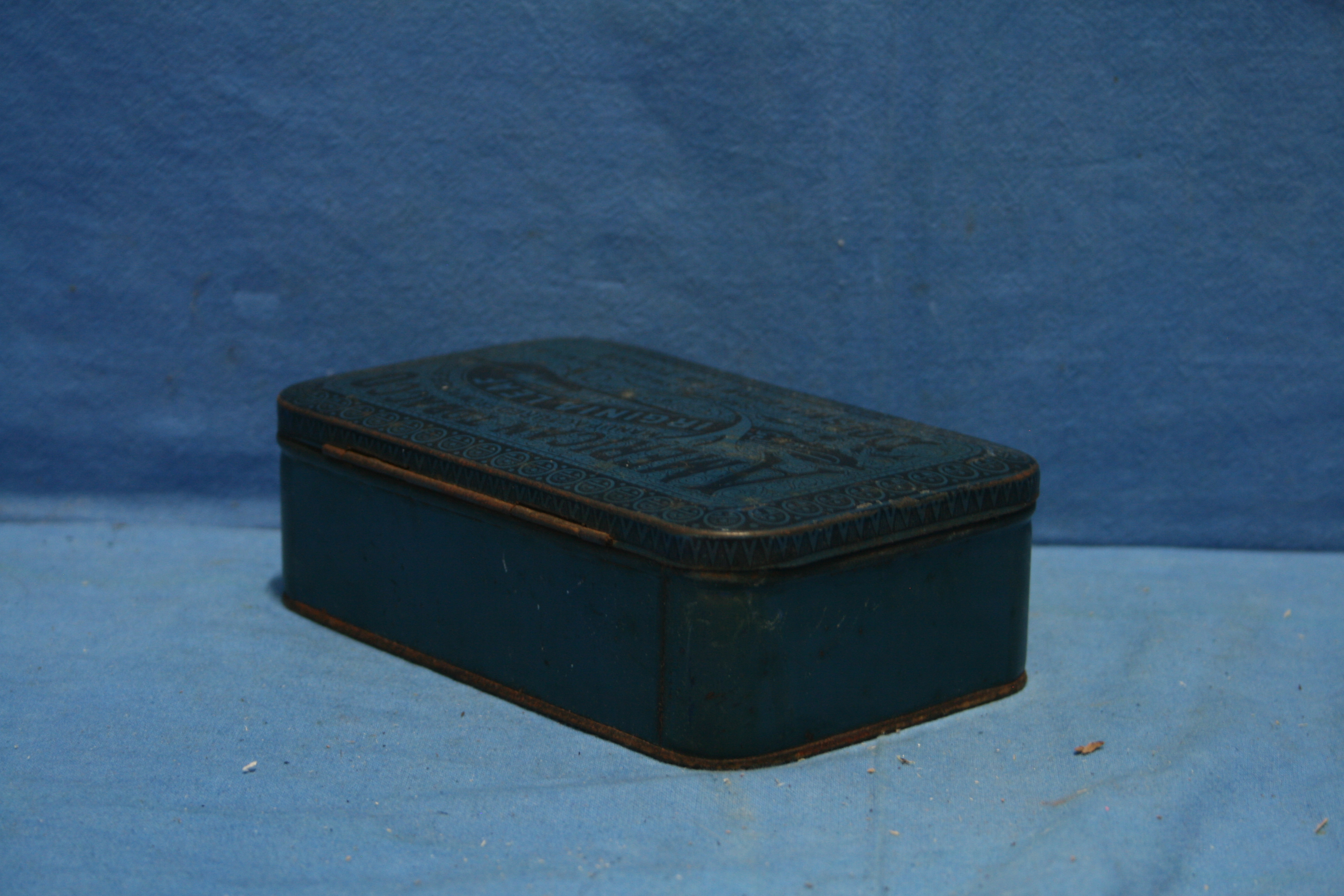 art nr: 494 vintage American Tabacco bewaar blik