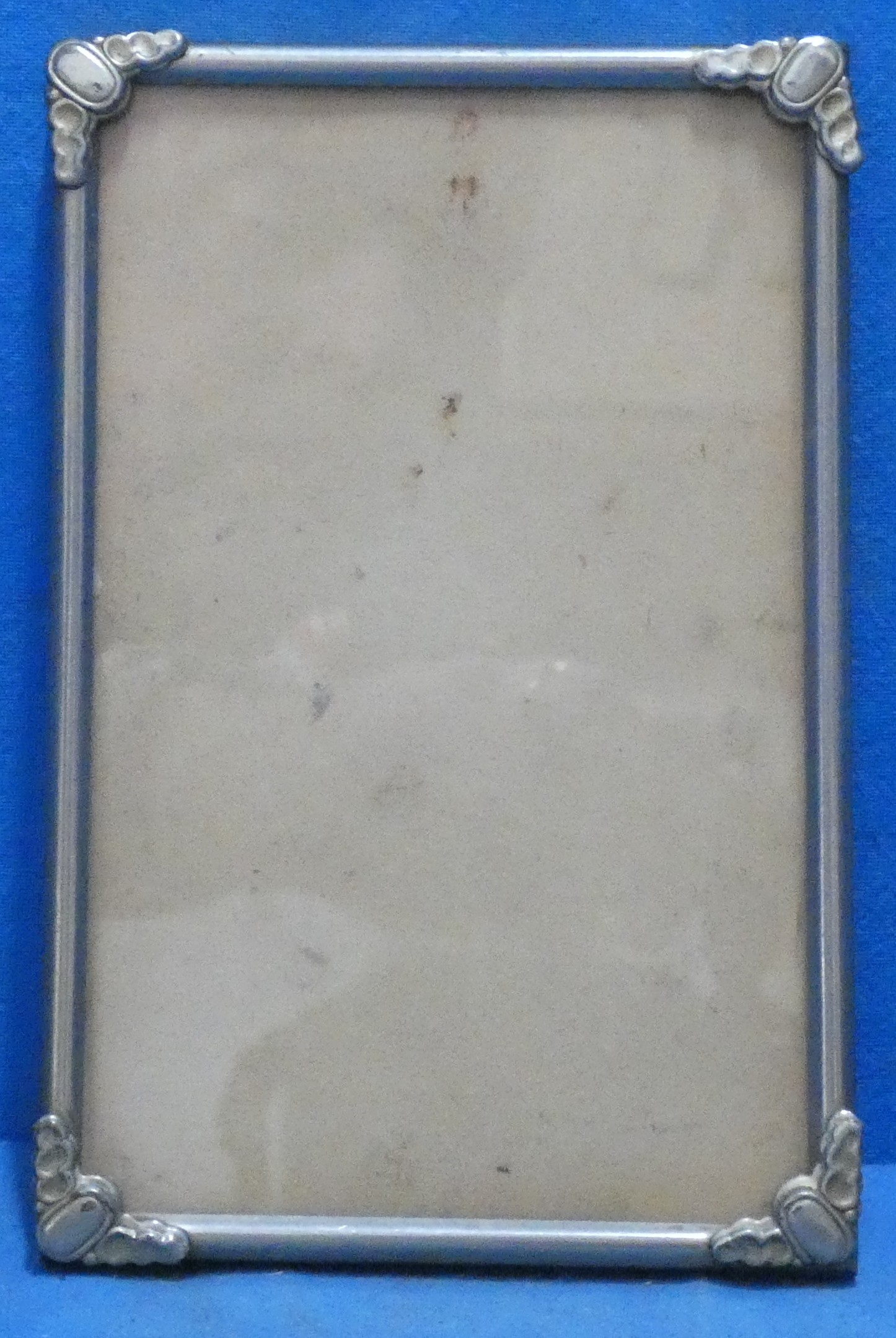 art nr: 1191 antiek zilveren fotolijstje