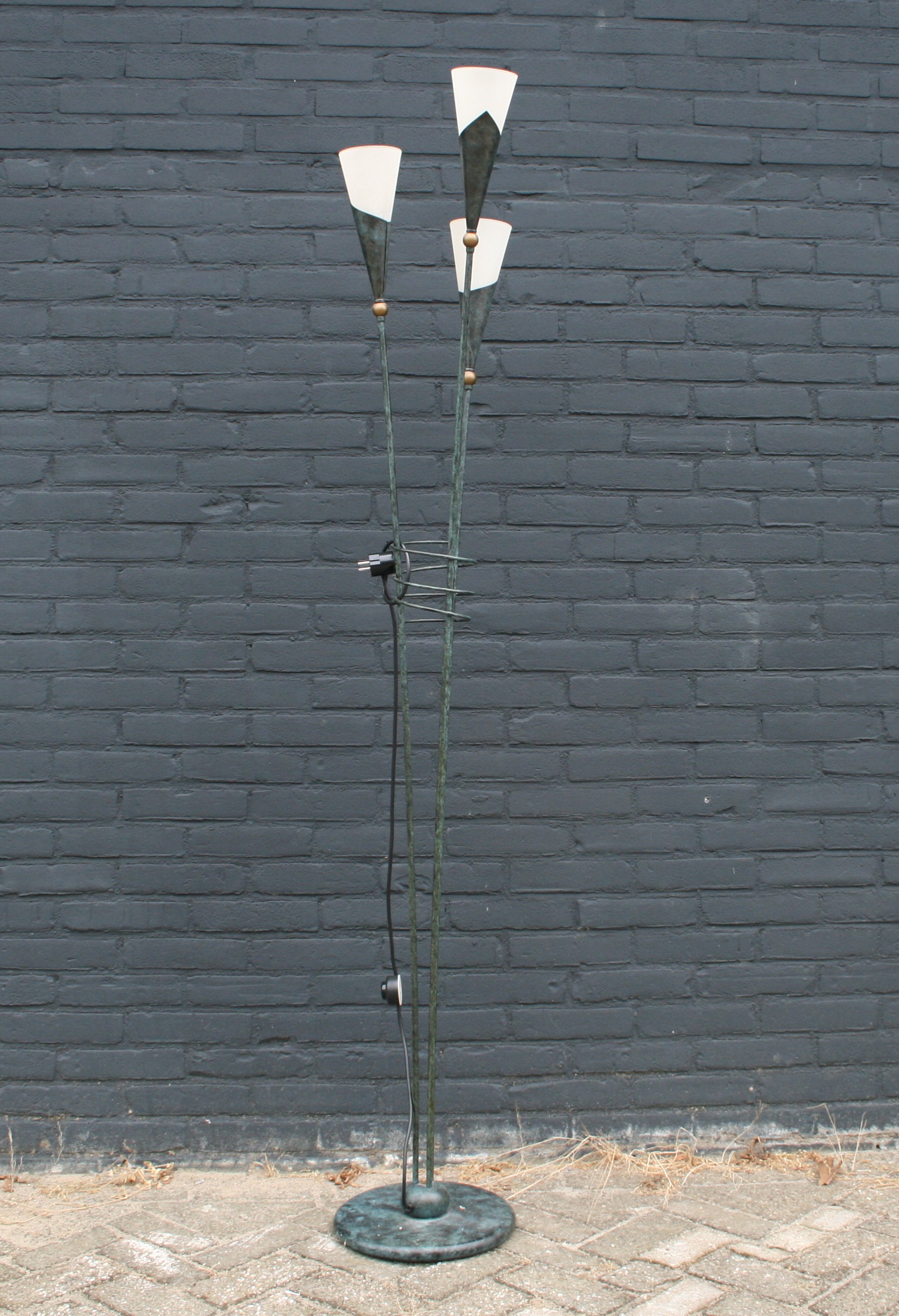 art nr: 218 vintage staande designlamp