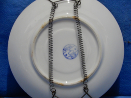 art nr: 788 antiek Delfts Blauw schaal van Old England
