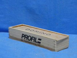 art nr: 1317 vintage profil domino spel