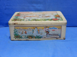 art nr: 602 vintage blik Biscotti Froline mulini bianco