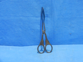 art nr: 821 vintage zilveren suiker griptang