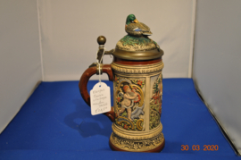 art nr: 110 vintage eendenjacht bierpul