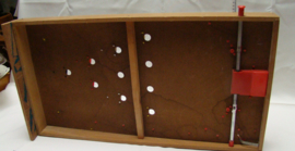 art nr: 303 houten knikker flipperkast