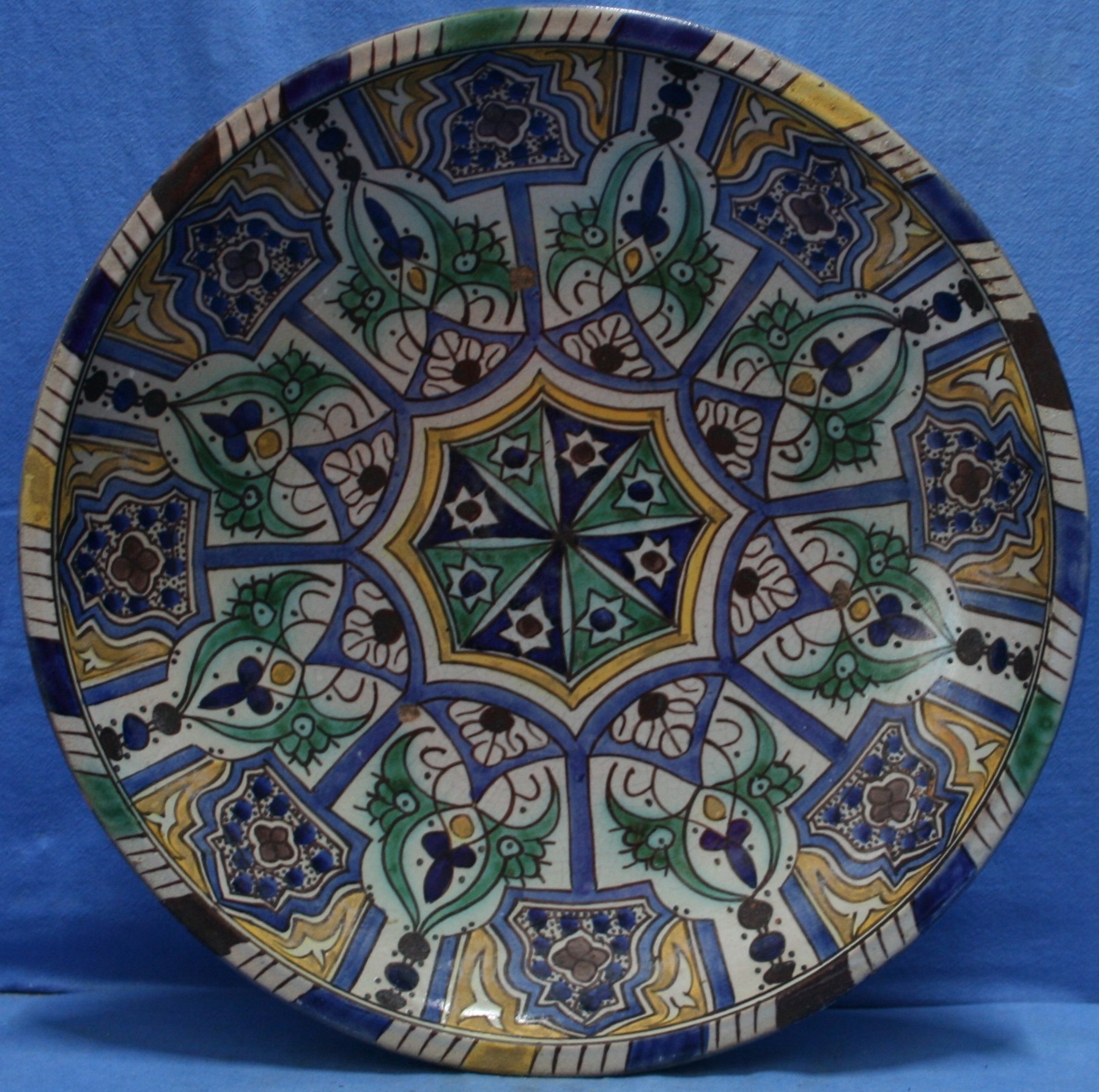 art nr: 11 Spaanse vintage pasta schotel