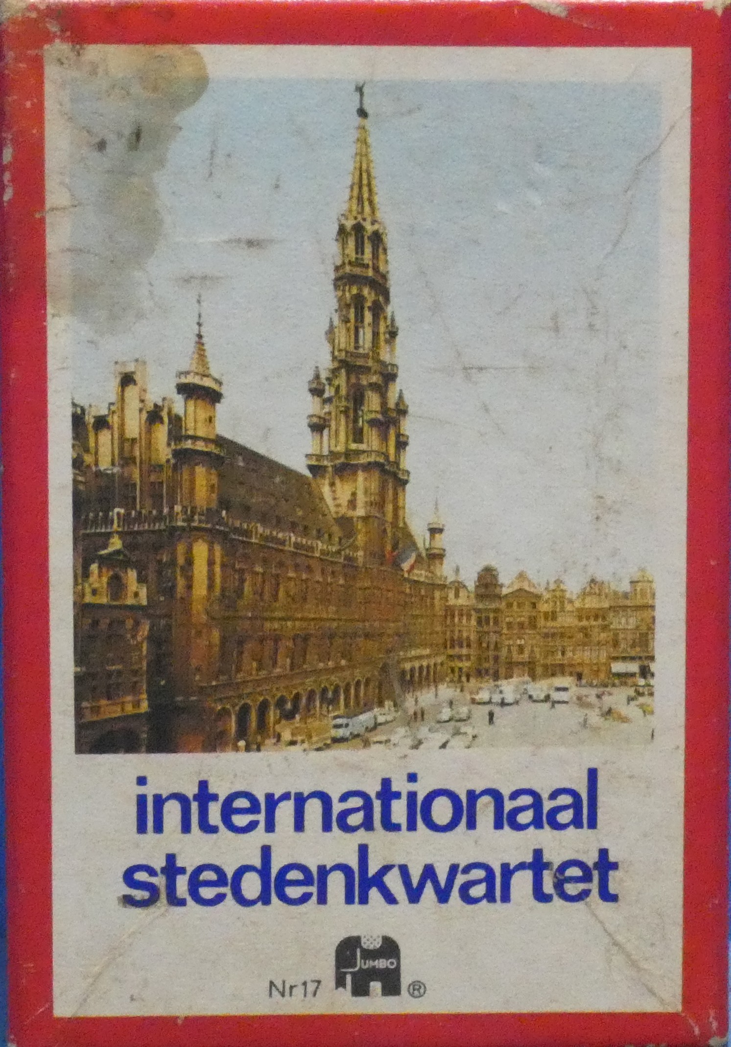 art nr: 1219 vintage internationaal elf steden kwartet