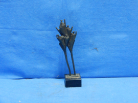 art nr: 753 vintage bronzen kunstwerkje