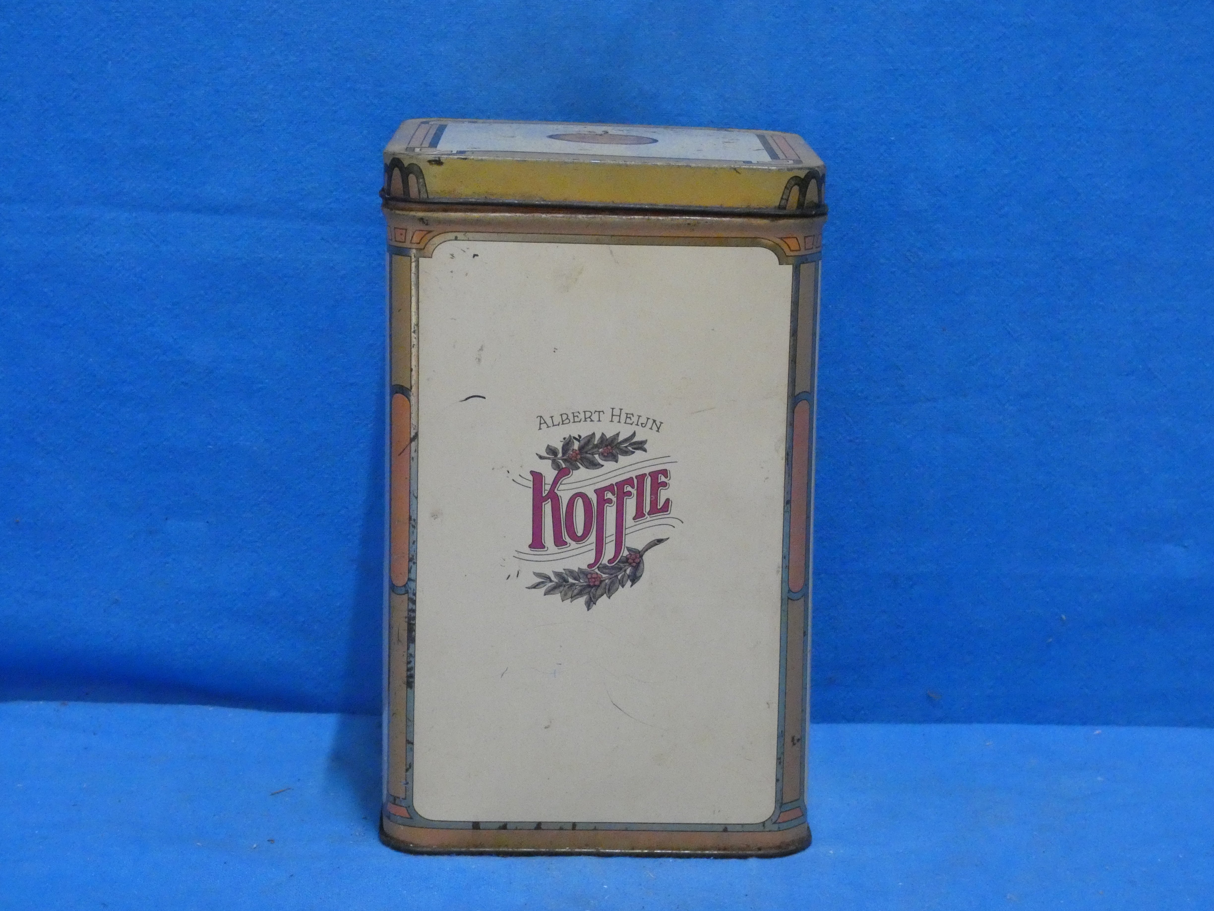 art nr: 1210 vintage Albert Heijn koffieblik