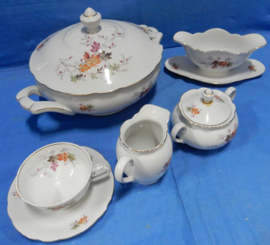art nr: 1041 antiek aardappel set van Bavaria
