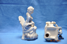 art nr: 117 vintage delfts blauwe beeldjes