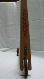 art nr: 393 vintage houten kinderstep