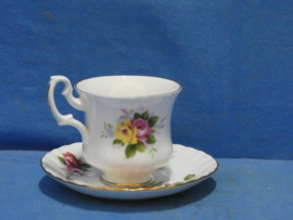 art nr: 1326 vintage porseleinen kop en schotel van Royal Albert