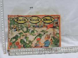 art nr: 959 vintage kwik, kwek en kwak spel